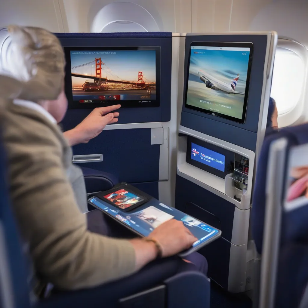 British Airways In-flight Entertainment System