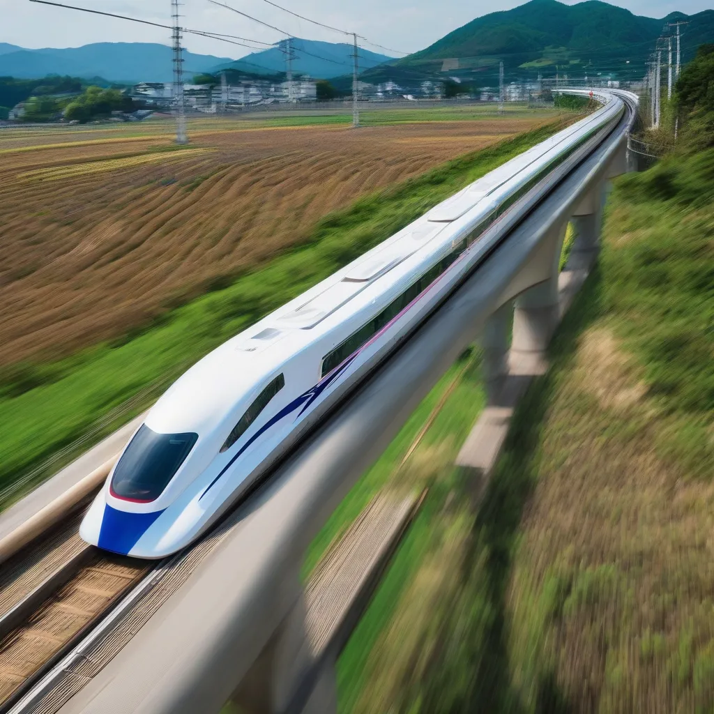 Bullet Train in Japan