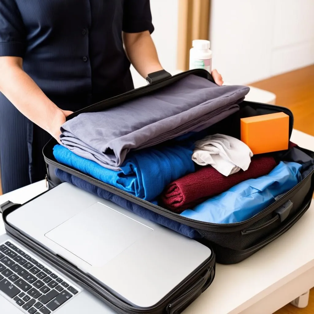 Business Traveler Packing