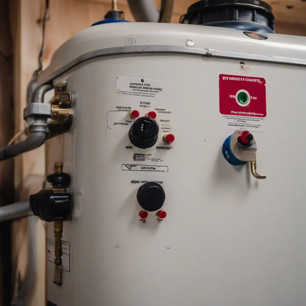 Bypassed water heater in a travel trailer