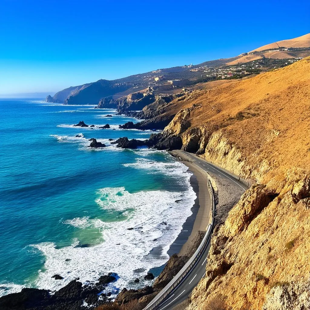 California Coastline in September