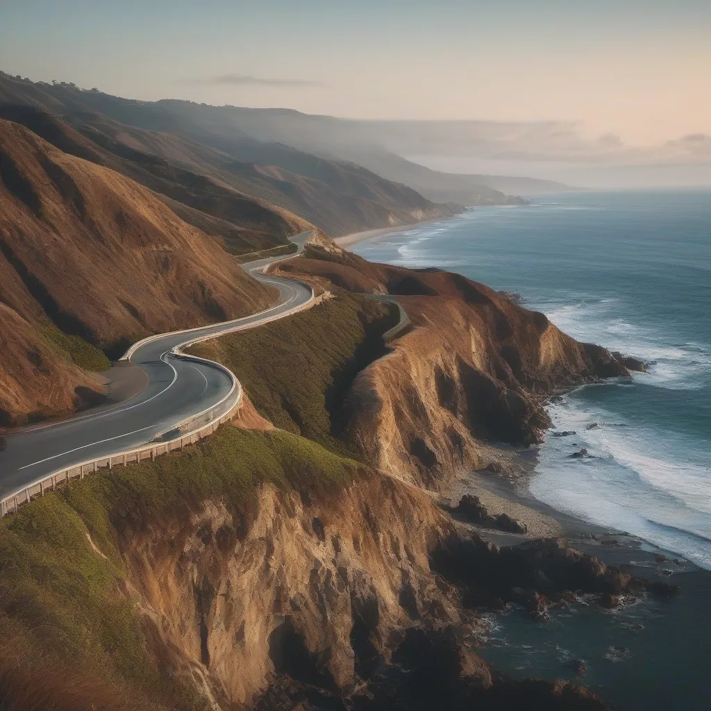 Scenic Drive on Highway 1