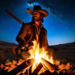 Red Dead Redemption campfire