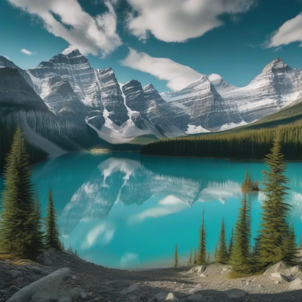 Canadian Rockies Landscape