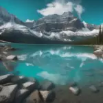 Canadian Rockies Mountains and Lake