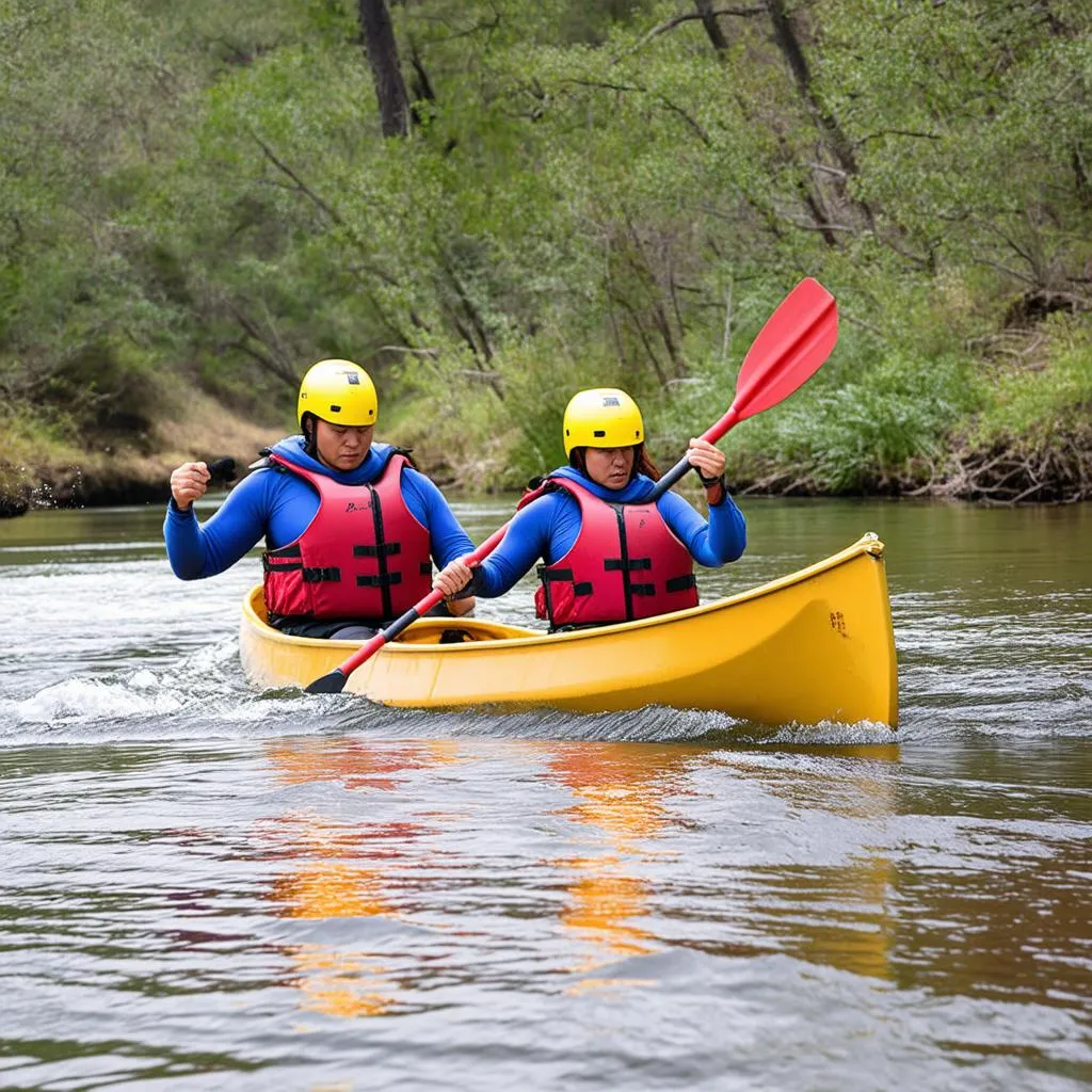 Proper Canoe Paddling Technique