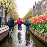 Cyclists in Amsterdam