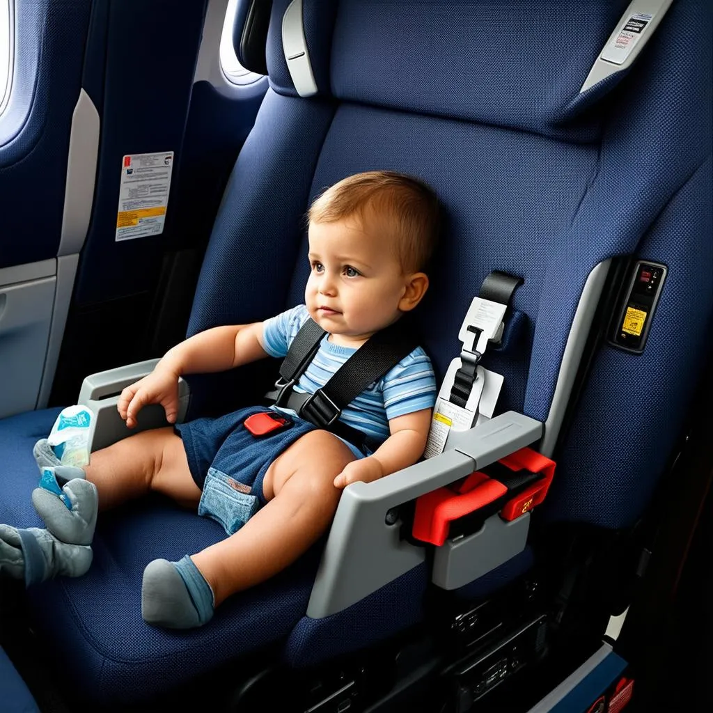 Car Seat on Airplane