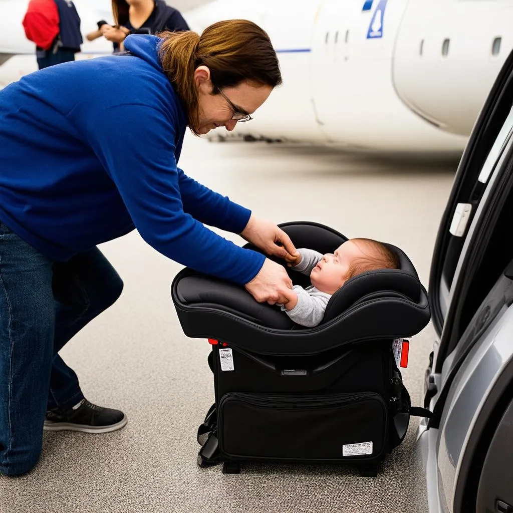 Car Seat Travel Bag