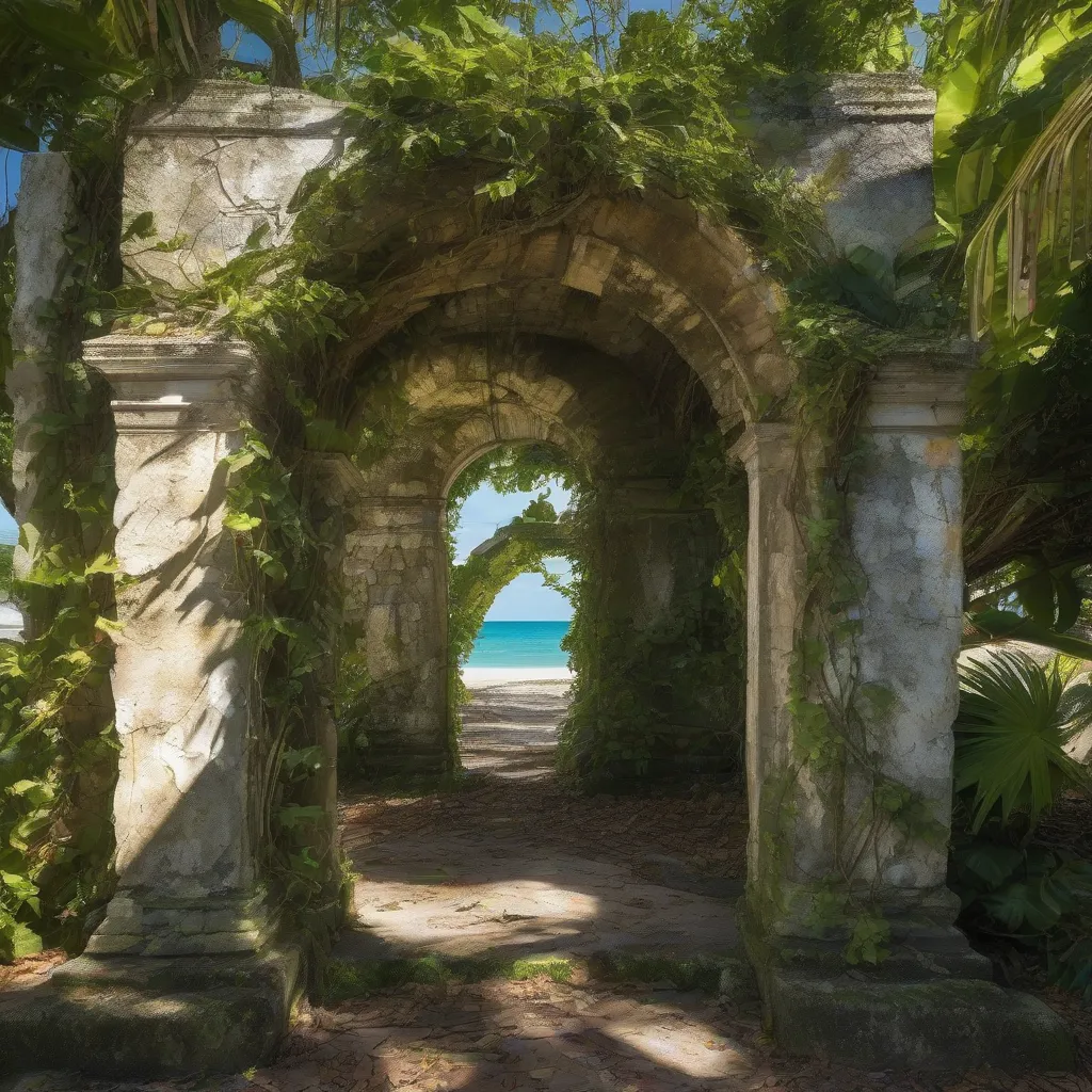 Caribbean Plantation Ruins