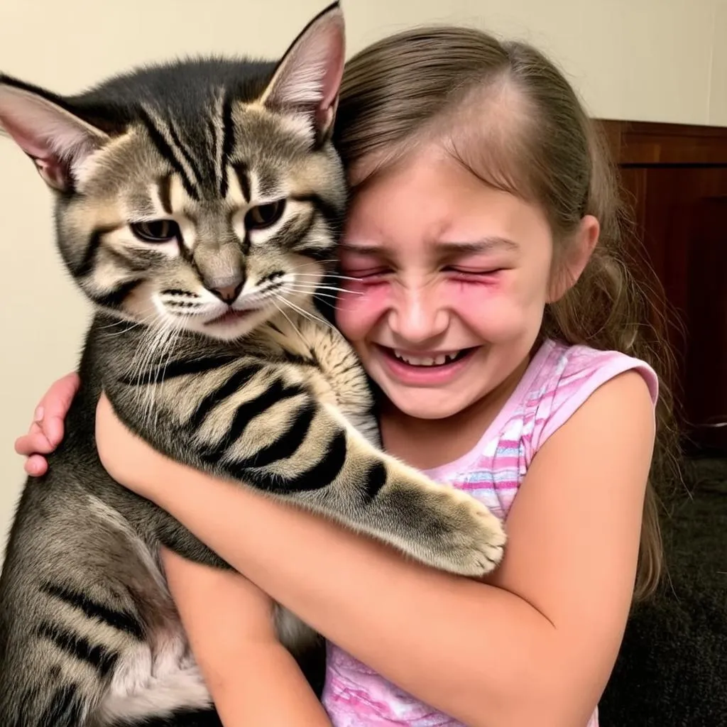 Cat Reunited with Owner