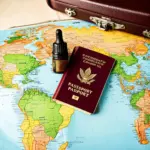 CBD oil and passport