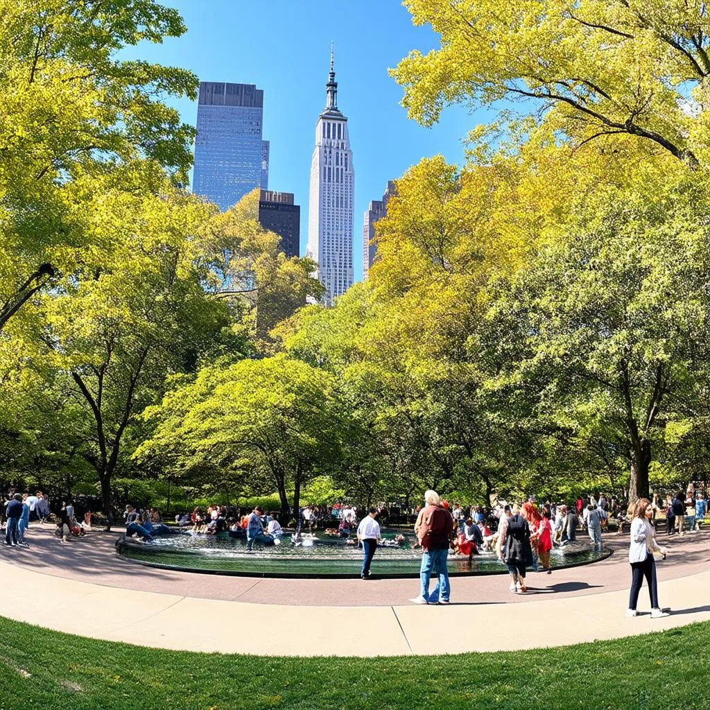 Central Park Scenic View