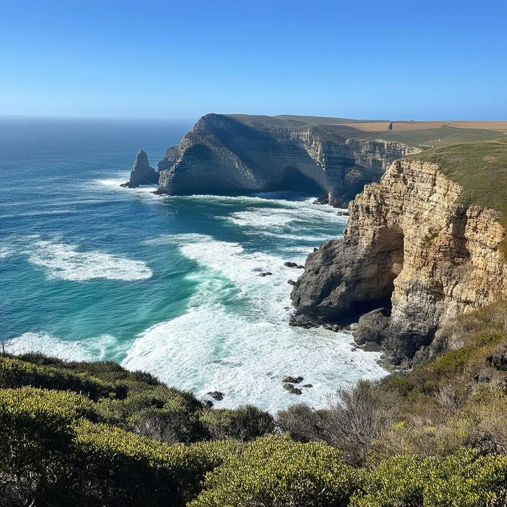 Scenic Channel Islands Coastline