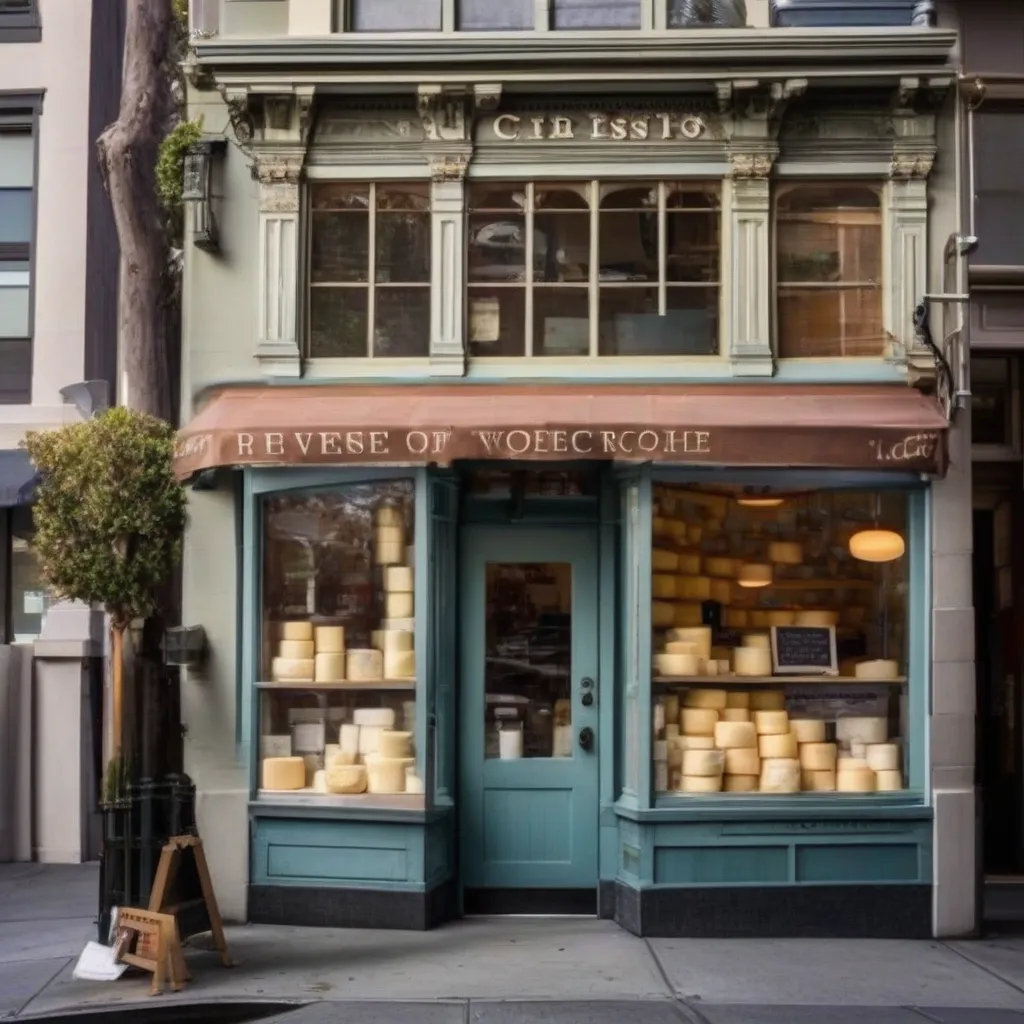 A charming cheese shop in San Francisco