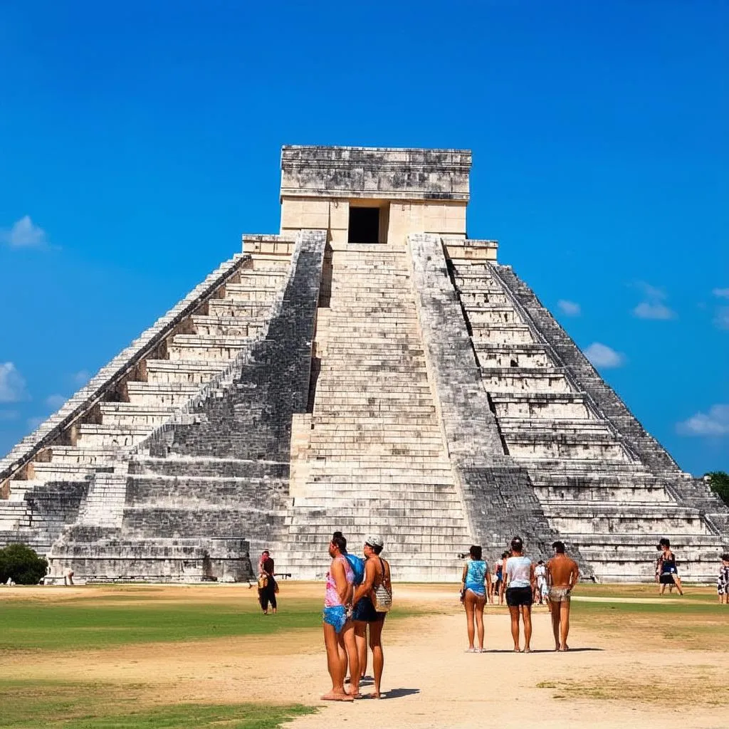 Chichen Itza at Midday