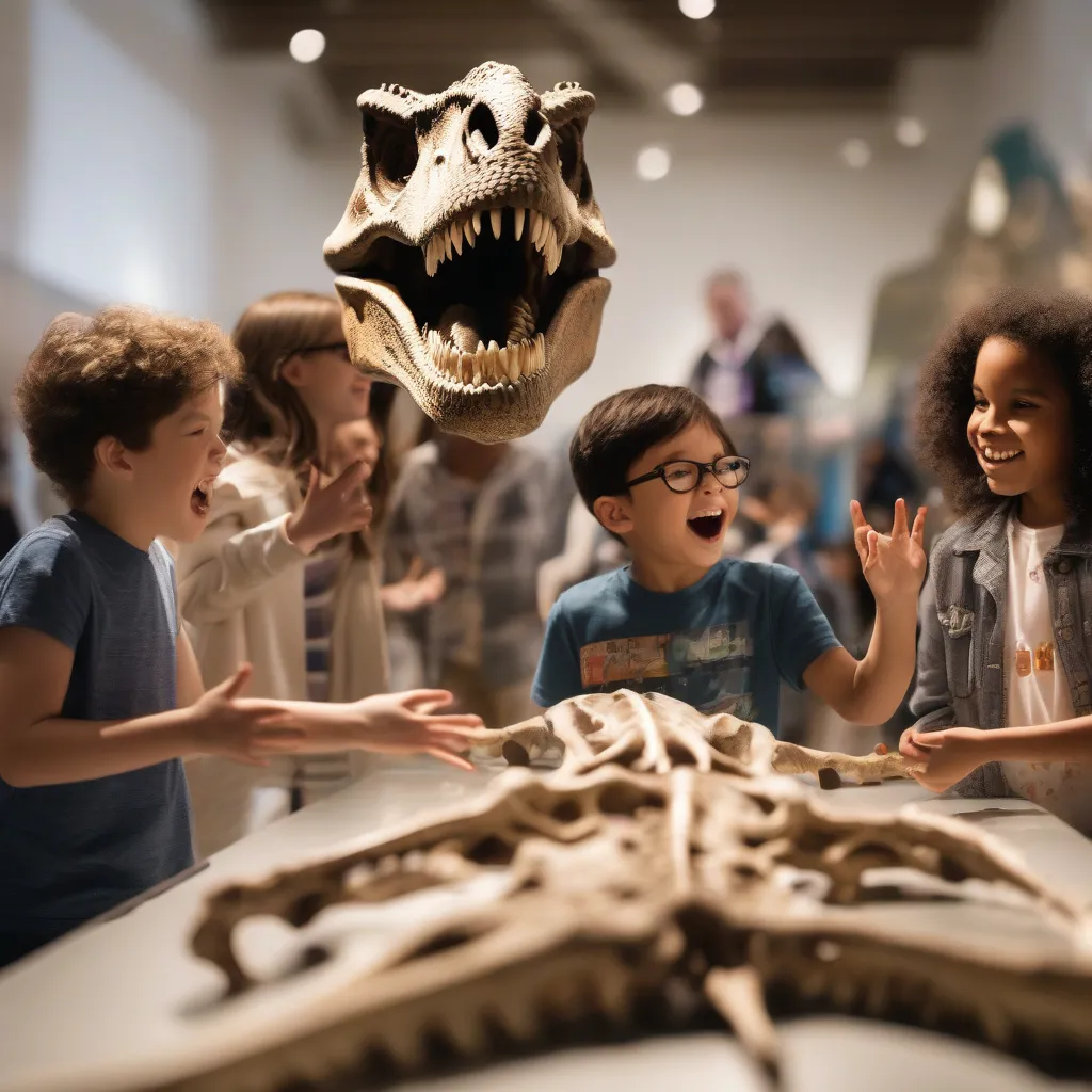 Children Learning About History at the Museum