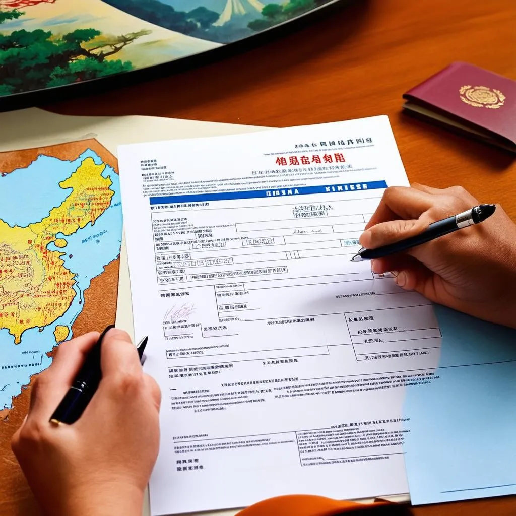 Chinese Visa Application