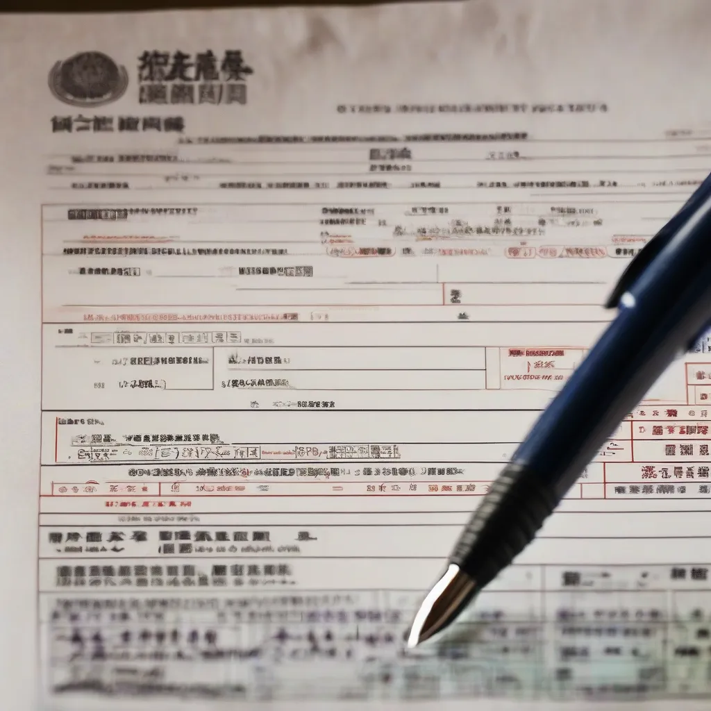 Chinese Visa Application Form