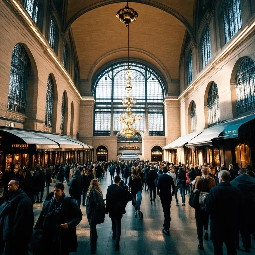 City B Train Station