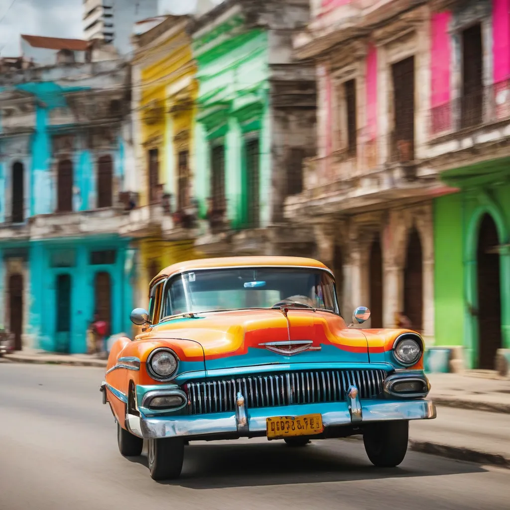 Classic Car in Havana