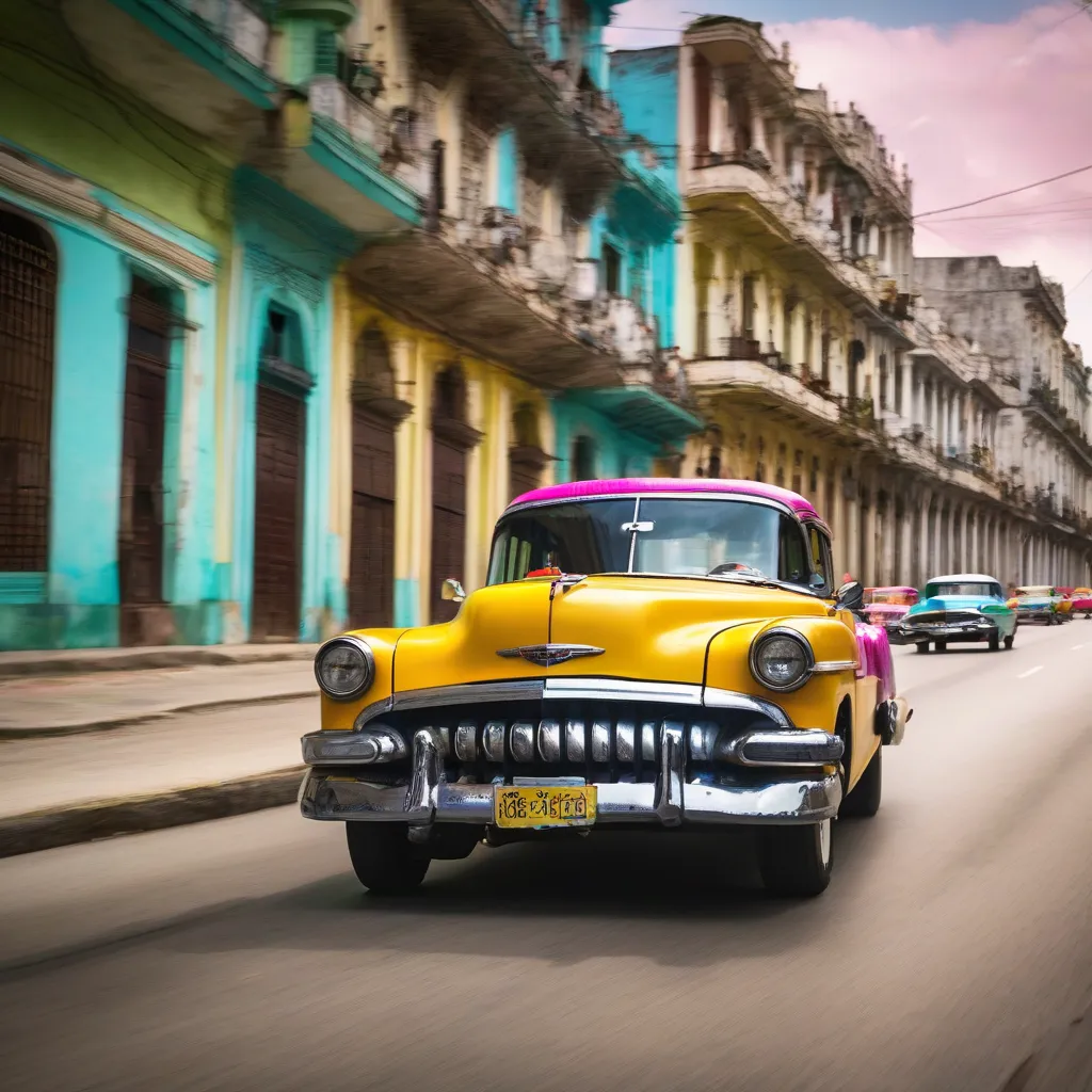 Classic Car in Havana