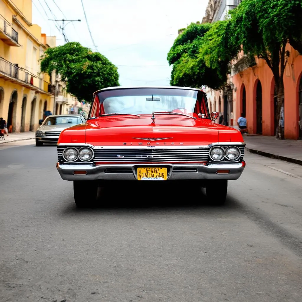 Classic Car in Havana