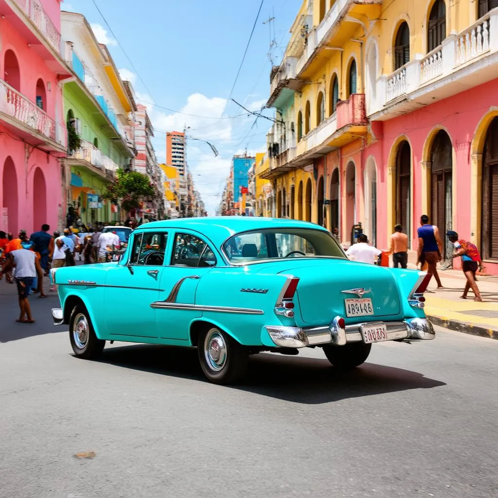 Classic Car in Havana