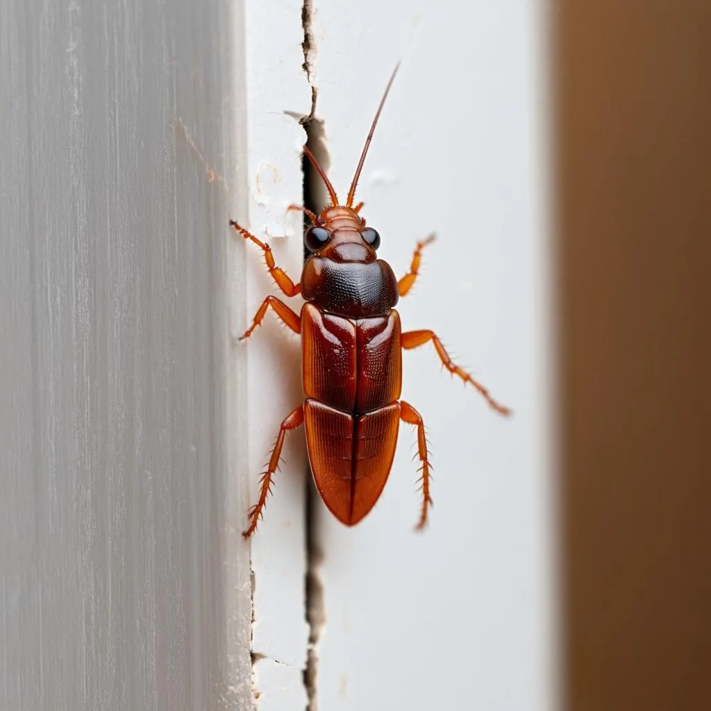 Cockroach Entering Home