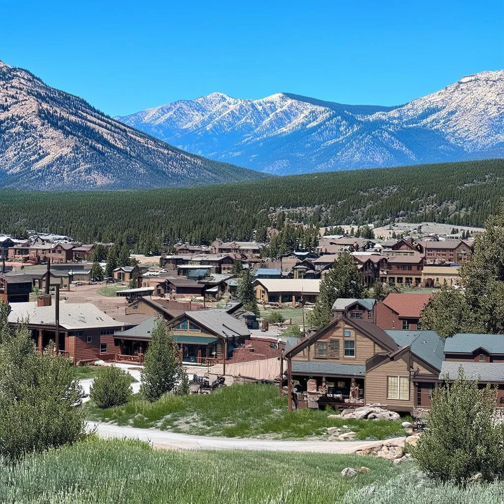 Colorado Mountain Town