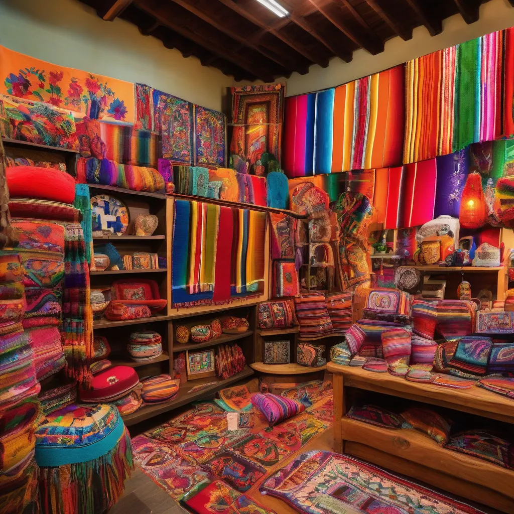 Colorful Souvenir Shop in San Antonio