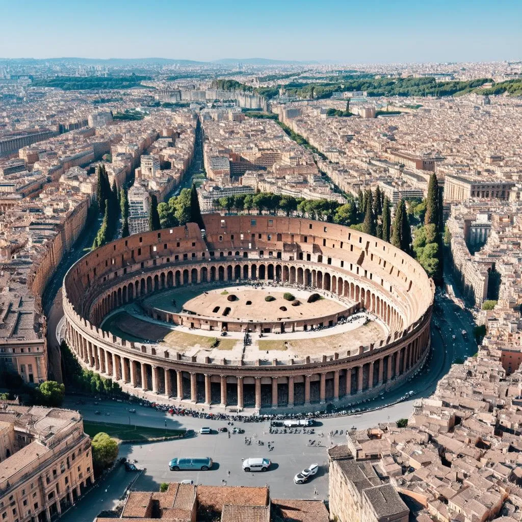 Colosseum in Rome, Italy