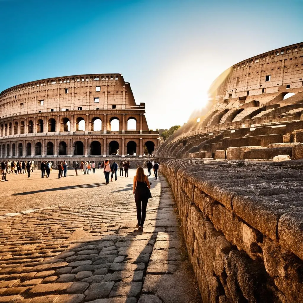 Colosseum in Rome, Italy