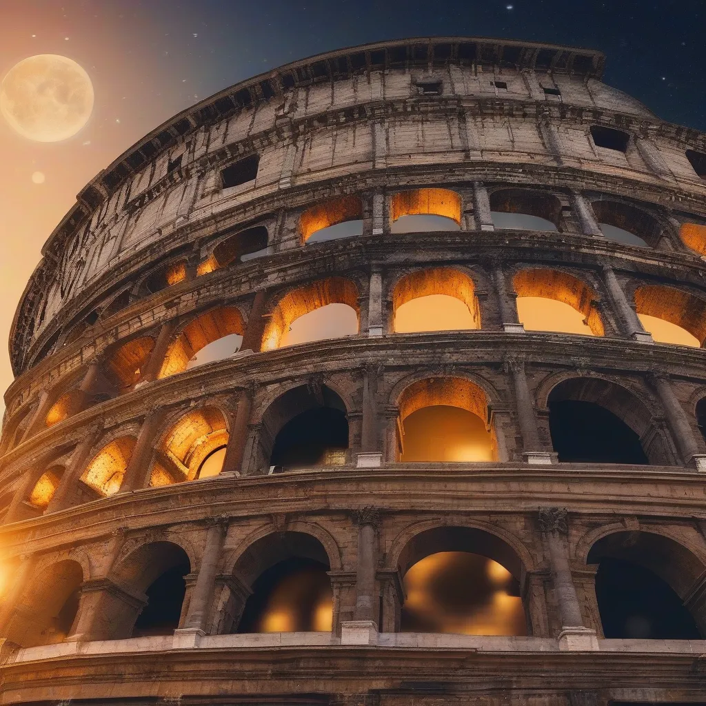 Colosseum at Sunset