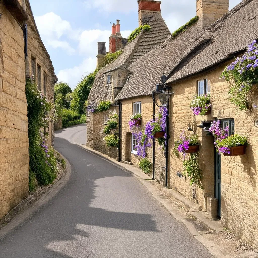 Quaint Cotswolds Village