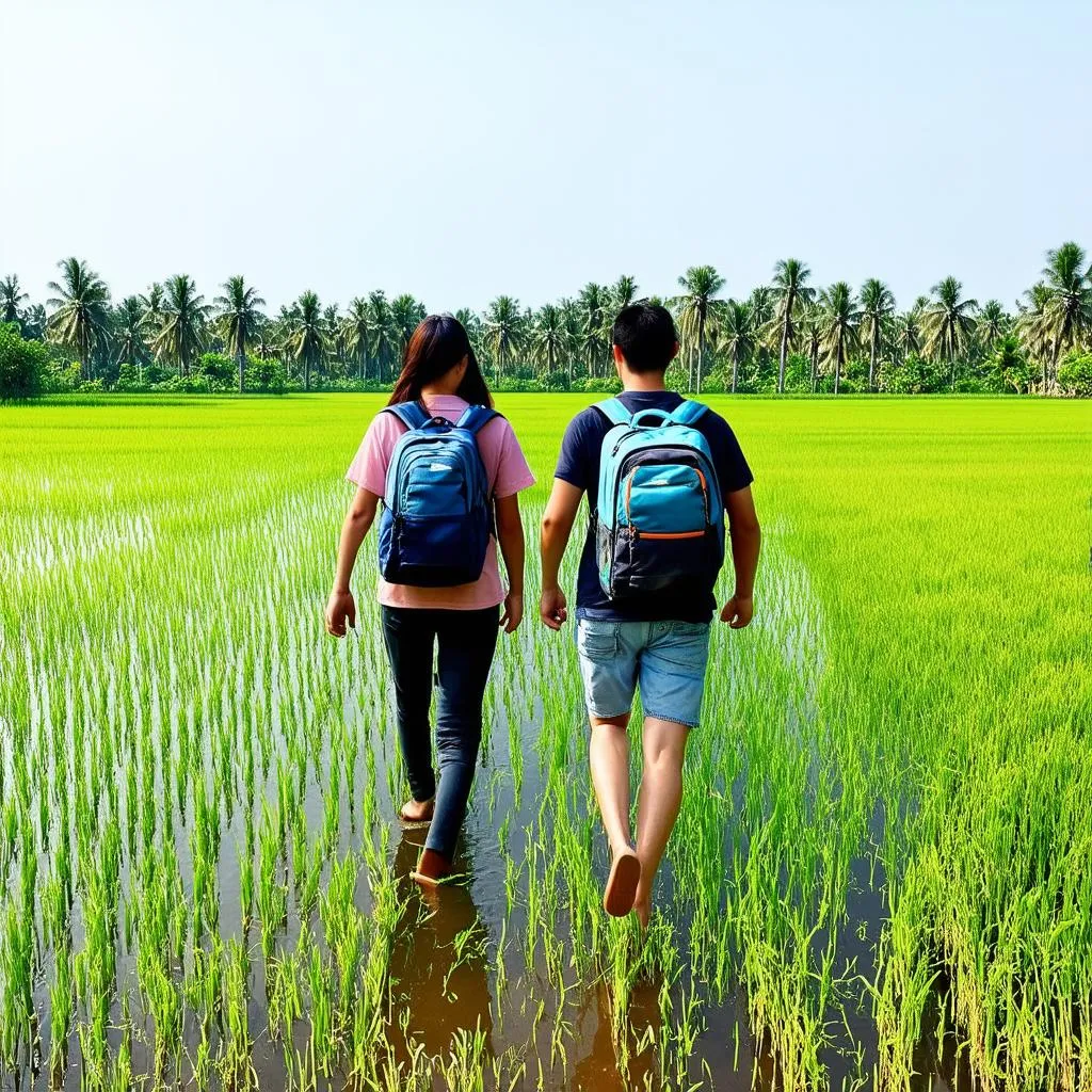 Couple Backpacking Through Southeast Asia