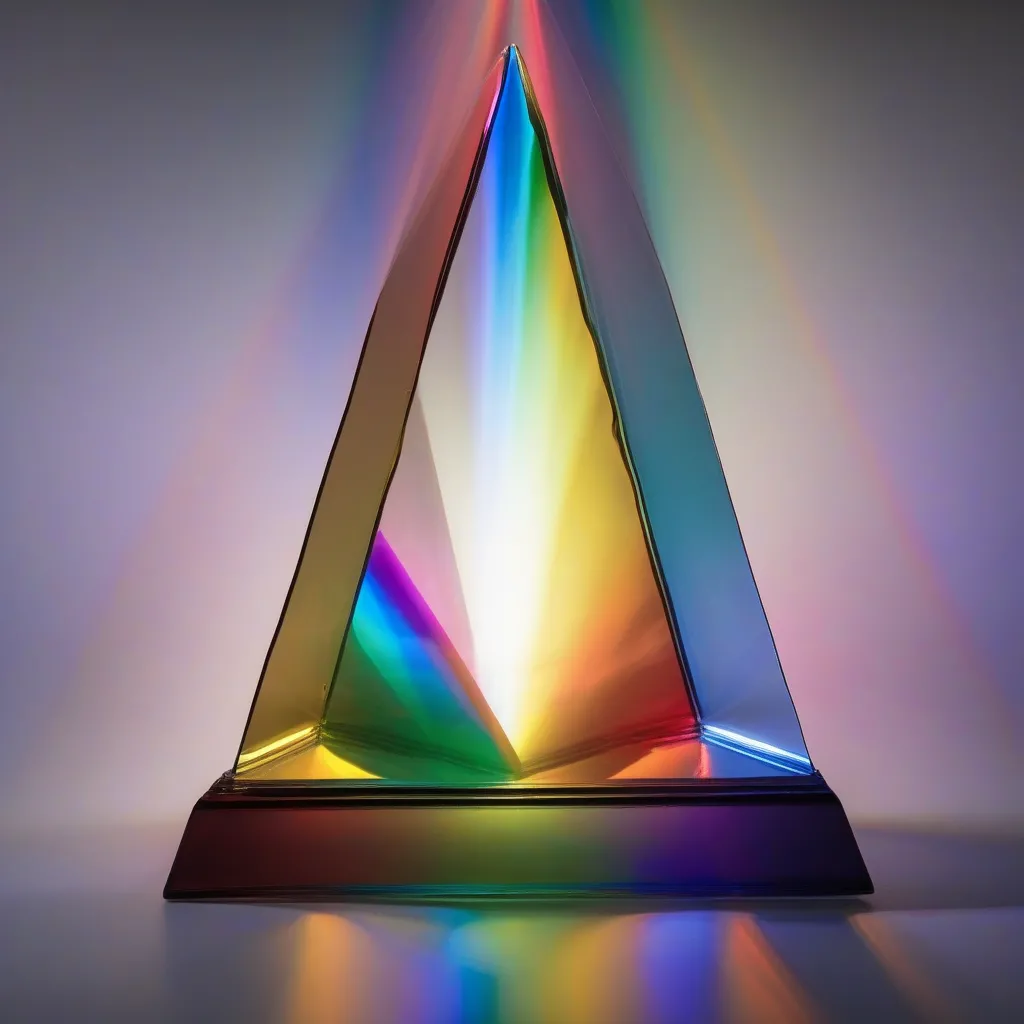 Light Dispersion Through a Crown Glass Prism