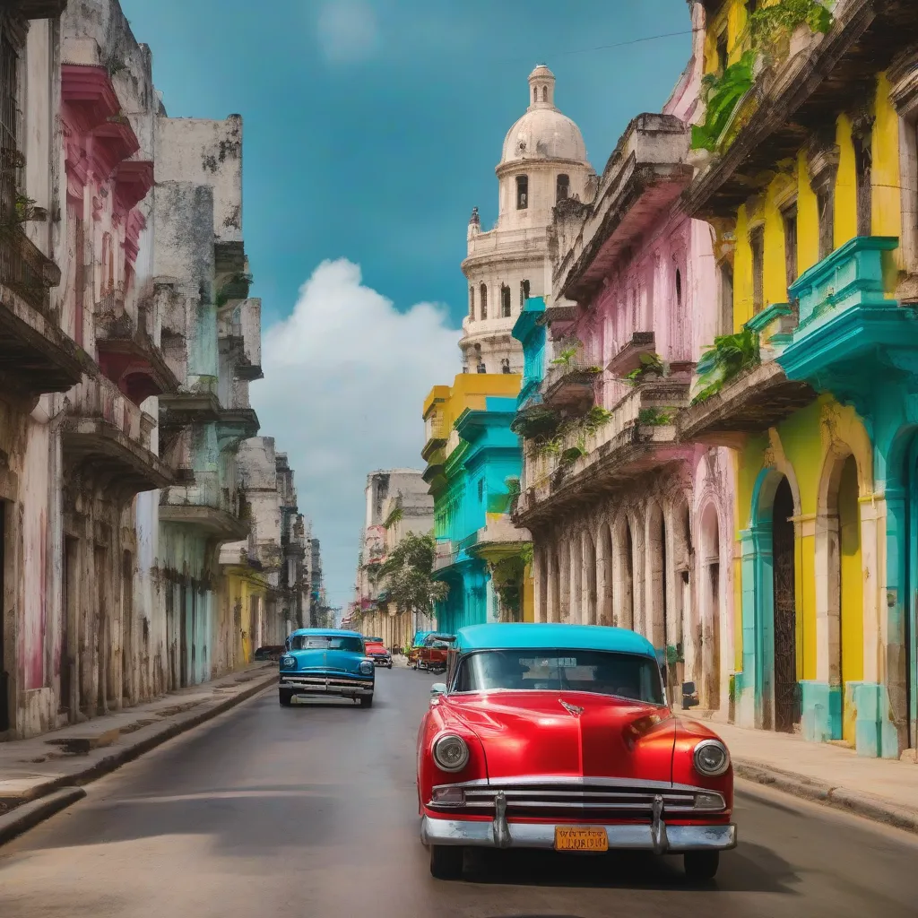 Classic cars in Old Havana