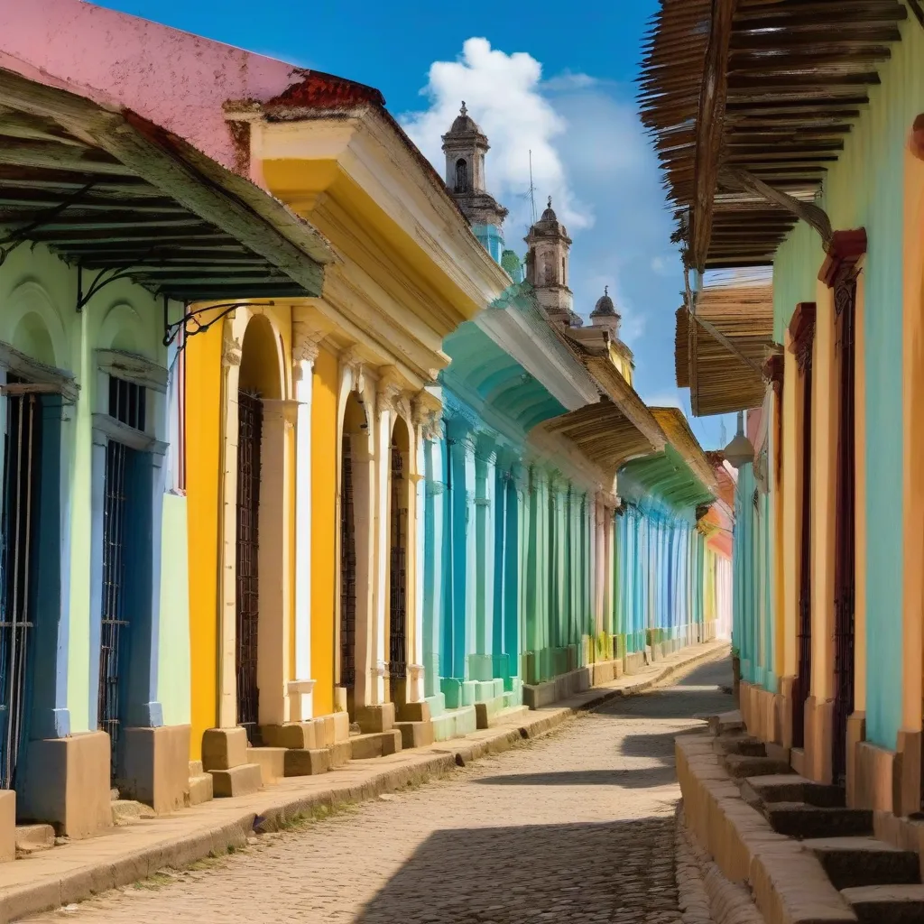 Colonial Architecture in Trinidad, Cuba