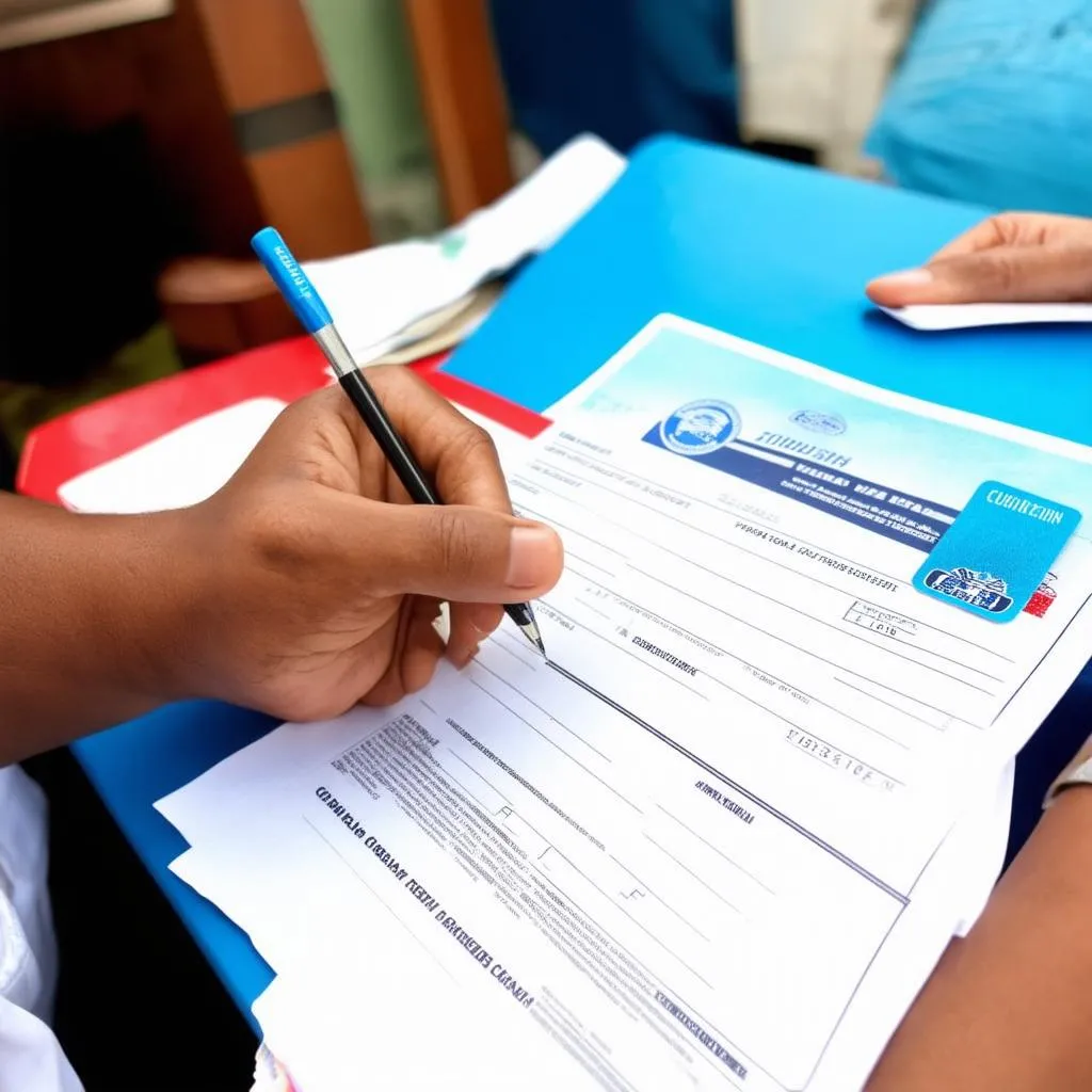 Cuban Tourist Card Application