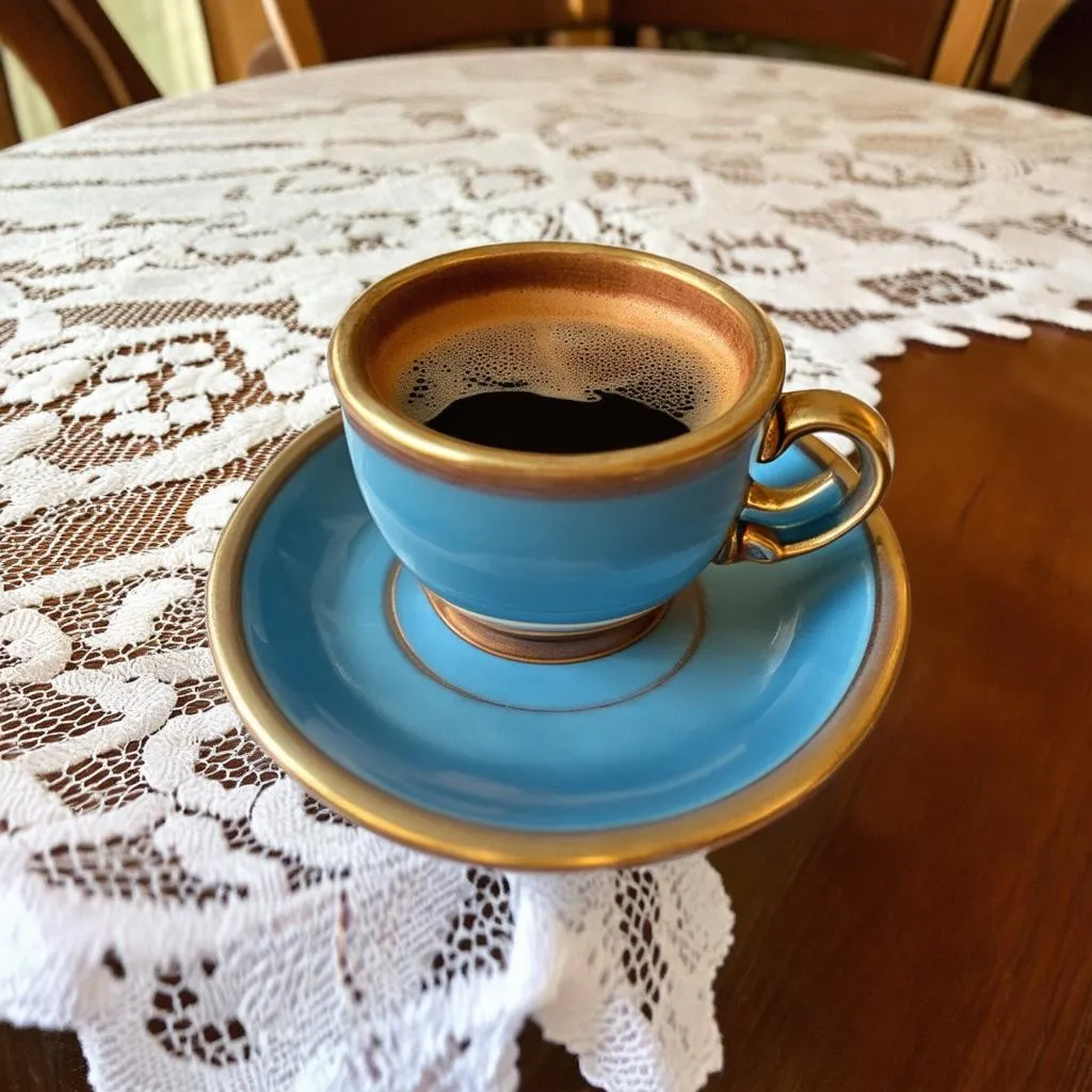 Cuban Coffee in Casa Particular