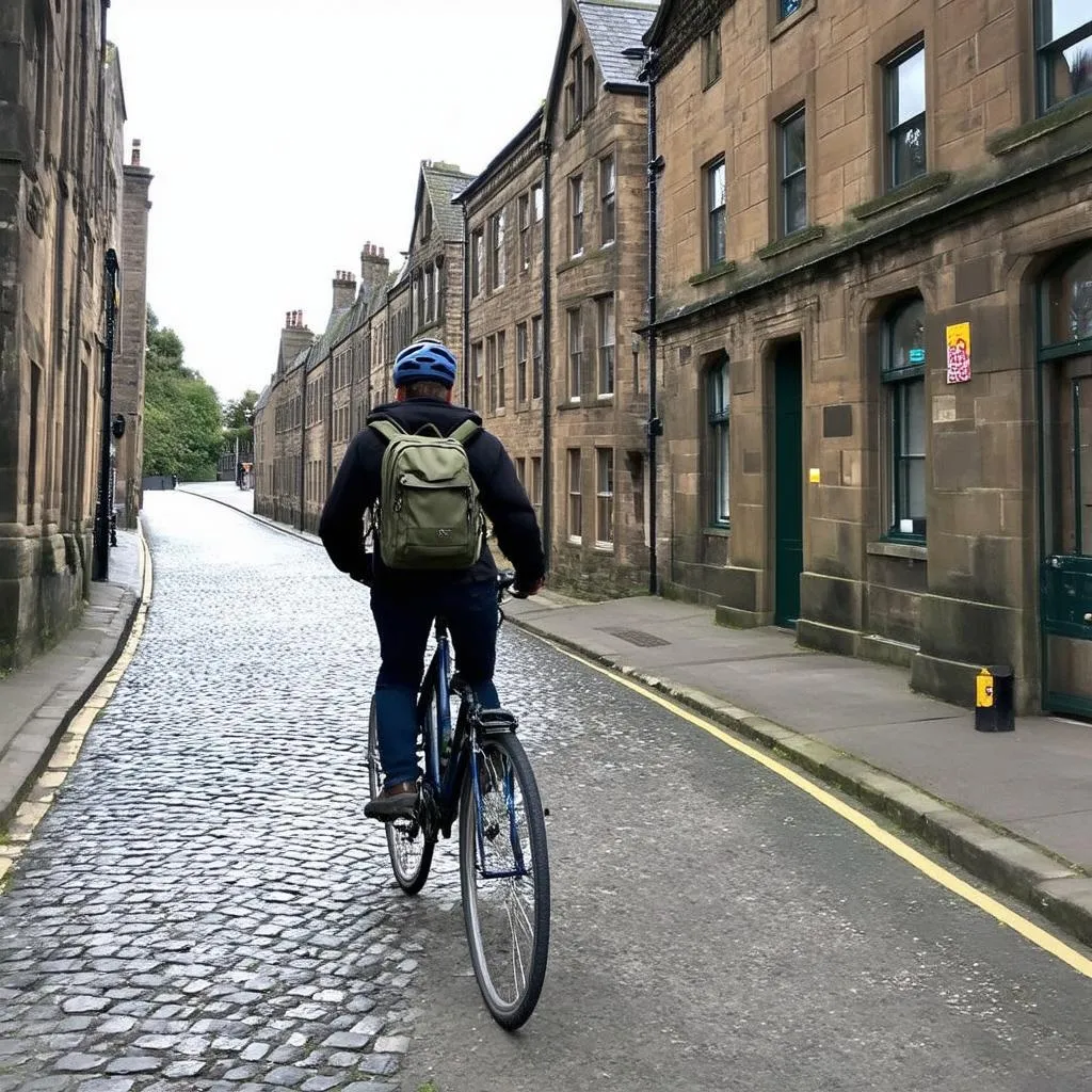 Edinburgh Cyclist