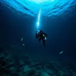 Deep Sea Diver Exploring the Ocean Depths