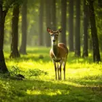 Deer in Forest