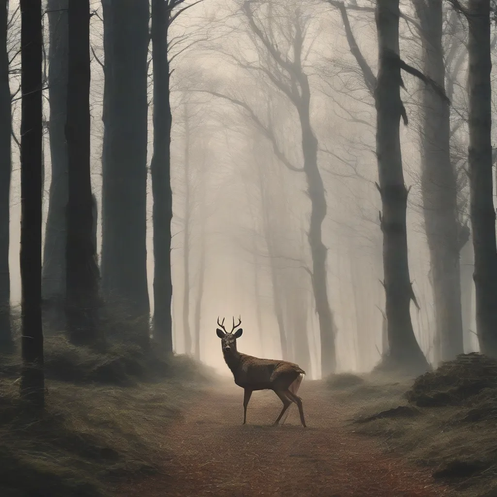 Deer Traveling Against the Wind