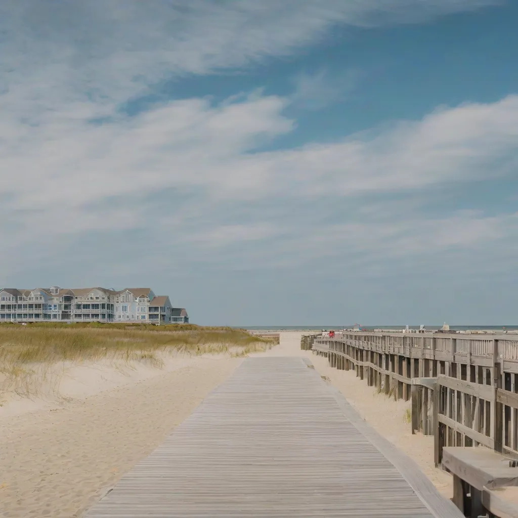 Relaxing Delaware Beach