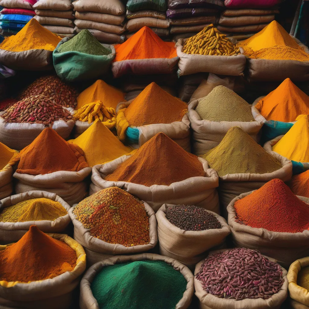 Aromatic Spices in Chandni Chowk