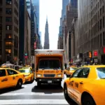 Delivery Truck in NYC