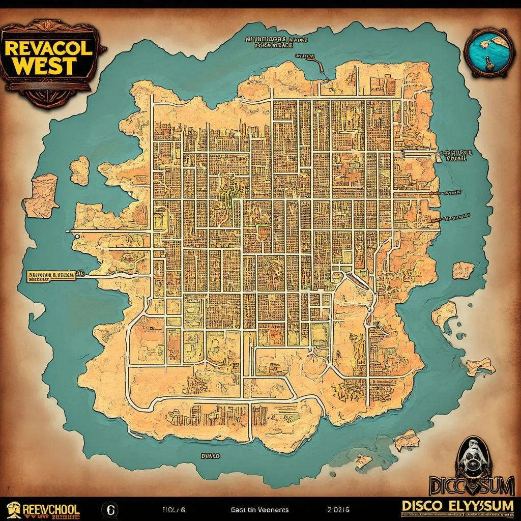 Map of Revachol West