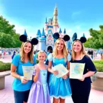 Family with Disney Travel Agent